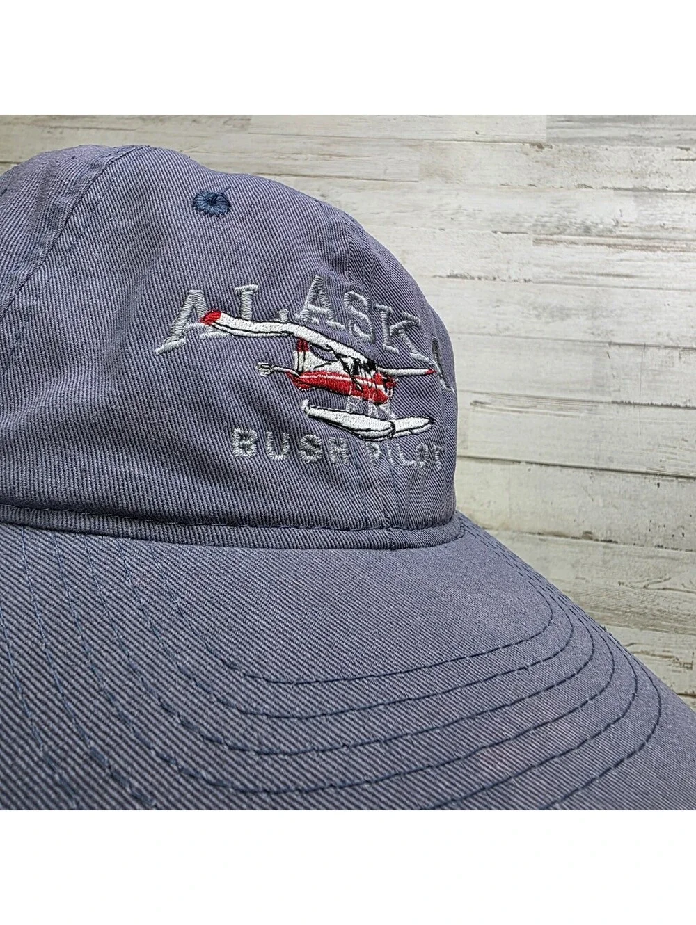 Alaska Bush Pilot Hat Strapback Embroidered Graphic Vintage -  Adjustable Strap